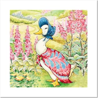 Jemima Puddle-Duck by Beatrix Potter Posters and Art